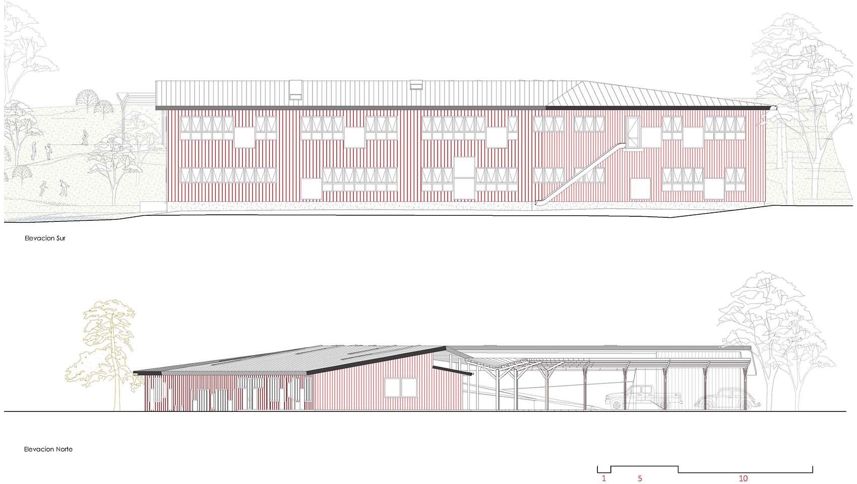 巴拉斯港学校幼儿园丨智利丨LAGAR arquitectos-56