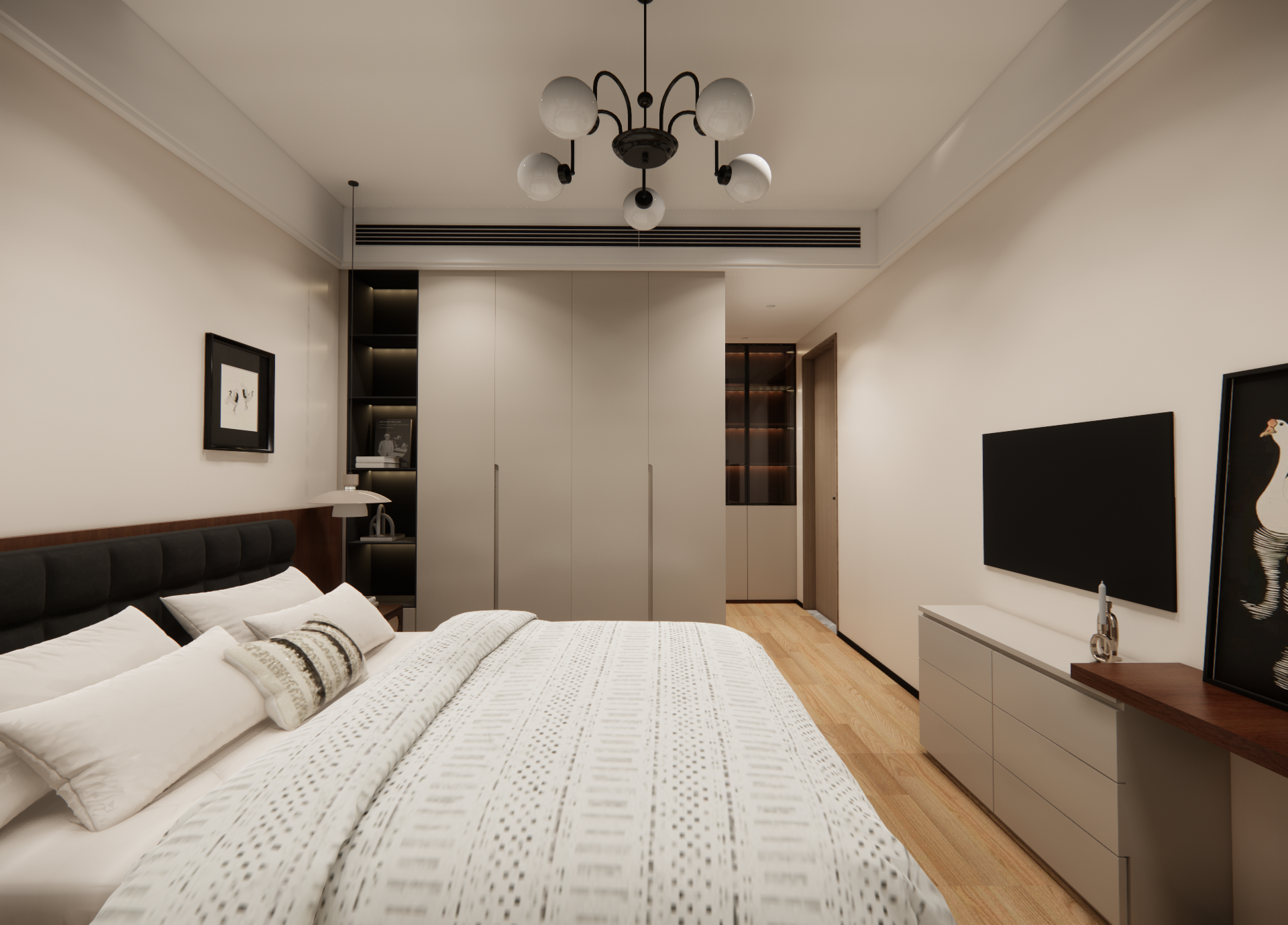 精装房改造  中古风的家丨中国上海-7