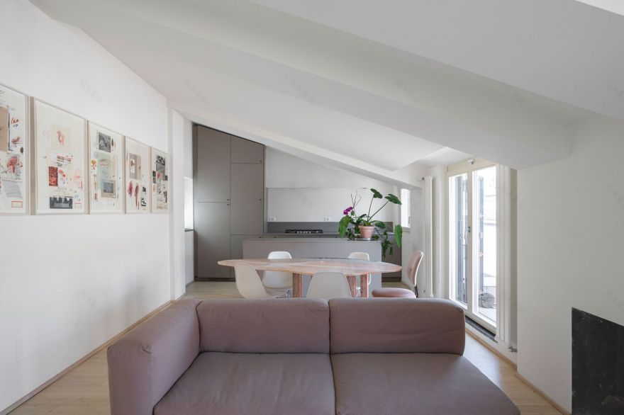 米兰70平单身公寓改造成家庭住宅丨意大利米兰丨米兰Binocle工作室Lorenzo Bini-48