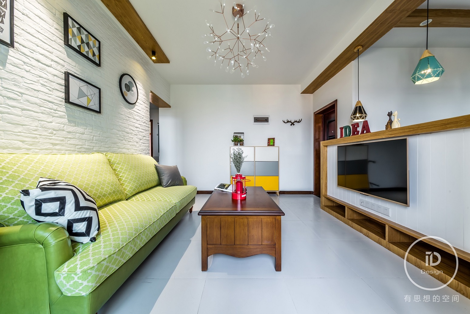 87㎡北欧风幸福小窝,武汉 ID 设计工作室打造-13