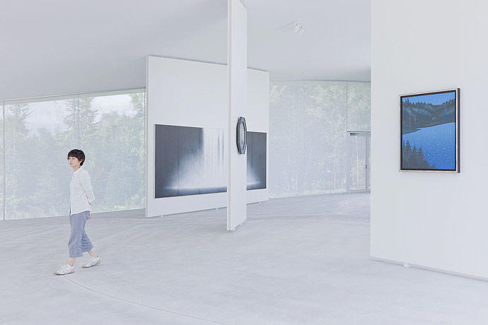 轻井泽千住博美術館丨日本丨西泽立卫-45