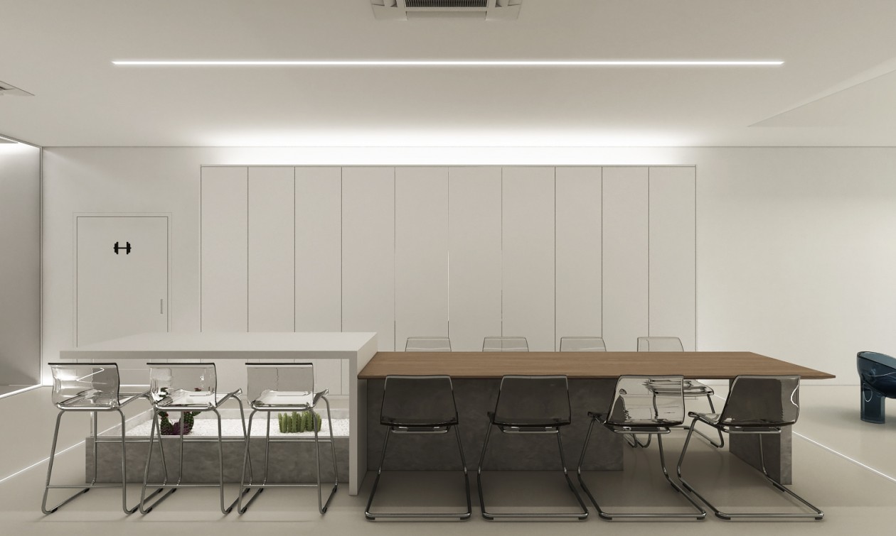 简约风办公空间设计-14