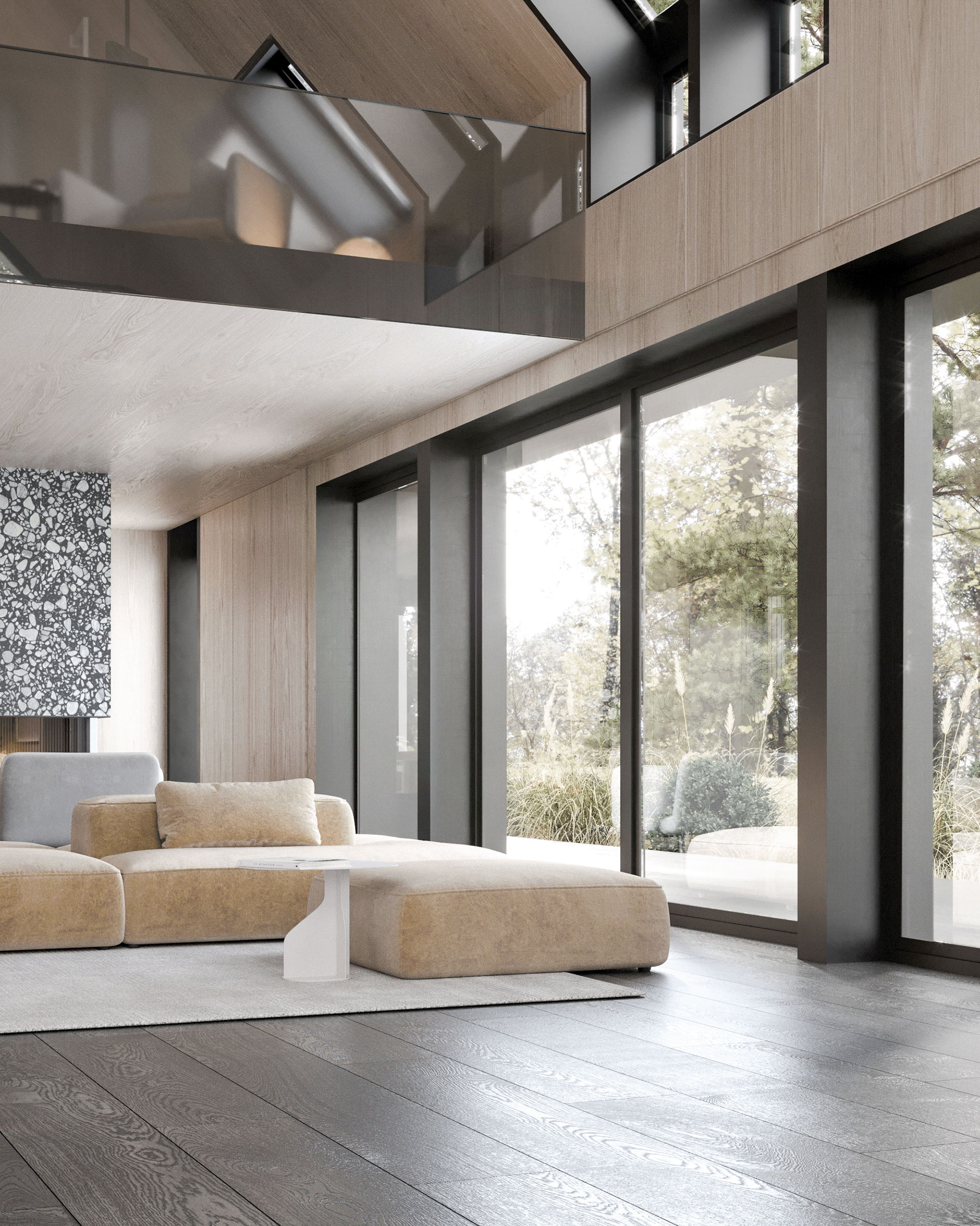 乌克兰基辅215㎡米色系公寓设计 超温馨！-3