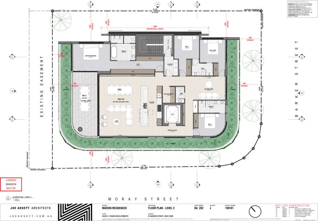 布里斯班绿色主题公寓【Maison】丨澳大利亚布里斯班丨Joe Adsett Architects-65