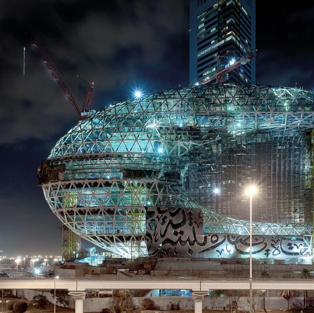 迪拜新地标 | 未来博物馆已开放，77米高建筑室内无一根柱子-67