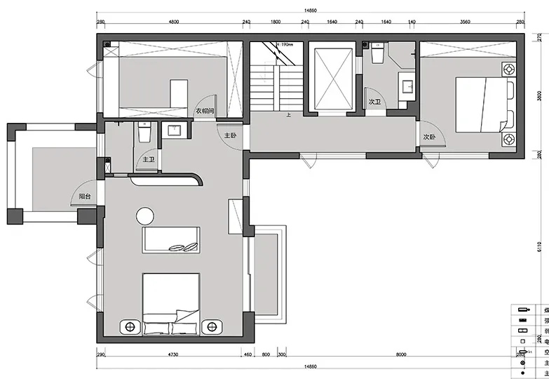 现代简约与美式风情的家居设计丨支点环境艺术设计-52