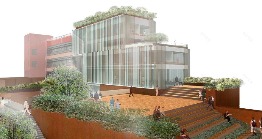 "多功能建筑群设计 | Beatrice Pierallini architects 的视觉震撼之作"-16