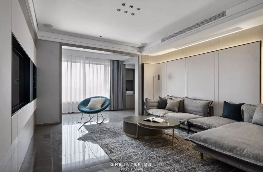 现代简约中的精致奢华——江阴五矿黄山湖壹号 192㎡私宅设计-38