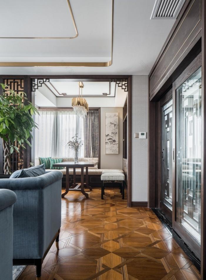 都市中的古韵雅居——新中式风格室内设计-10