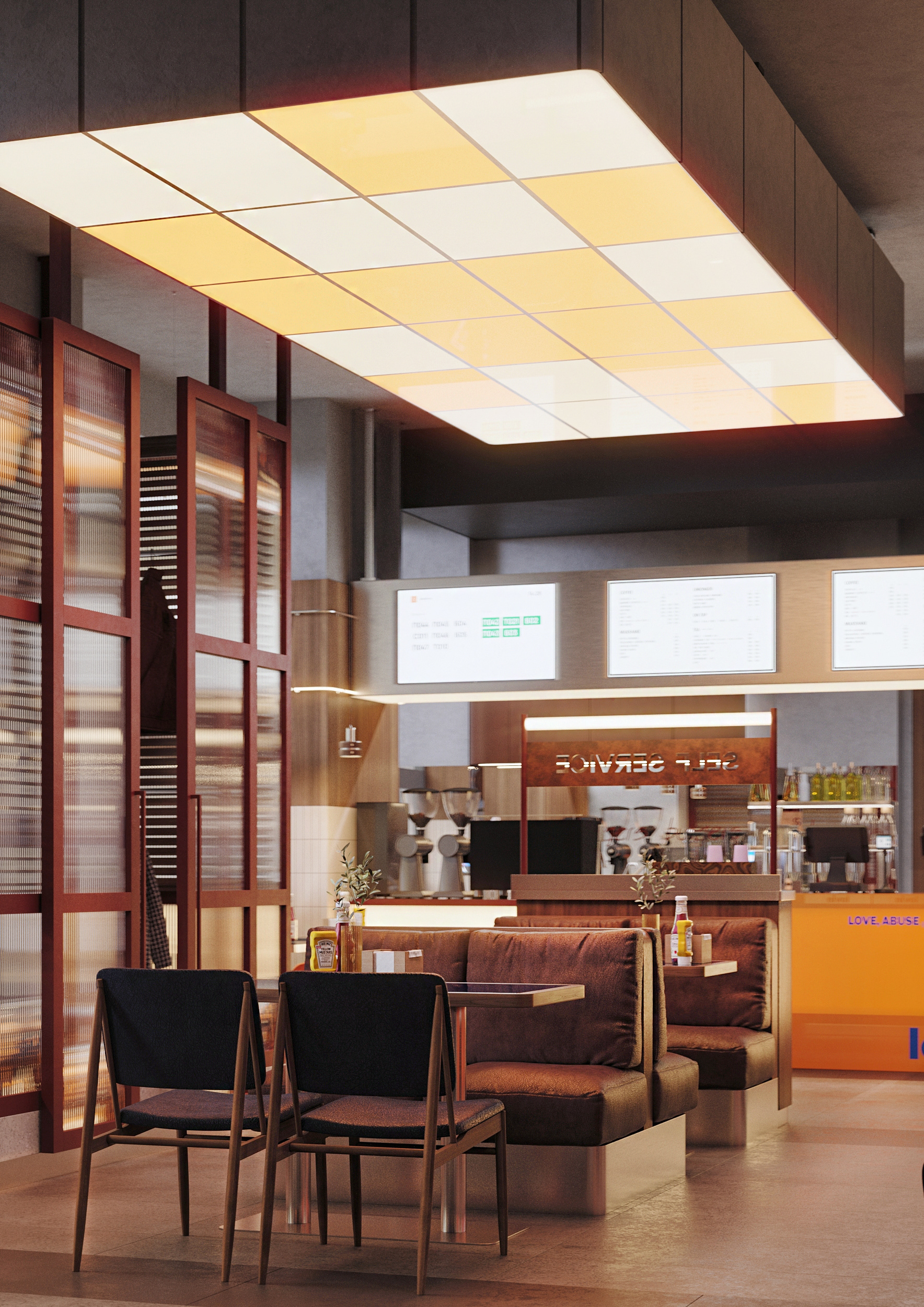 乐事汉堡店(注:LOVIN可能是品牌名,音译接近乐事 ,БУРГЕРНАЯ意为汉堡店 ) 丨俄罗斯莫斯科-11