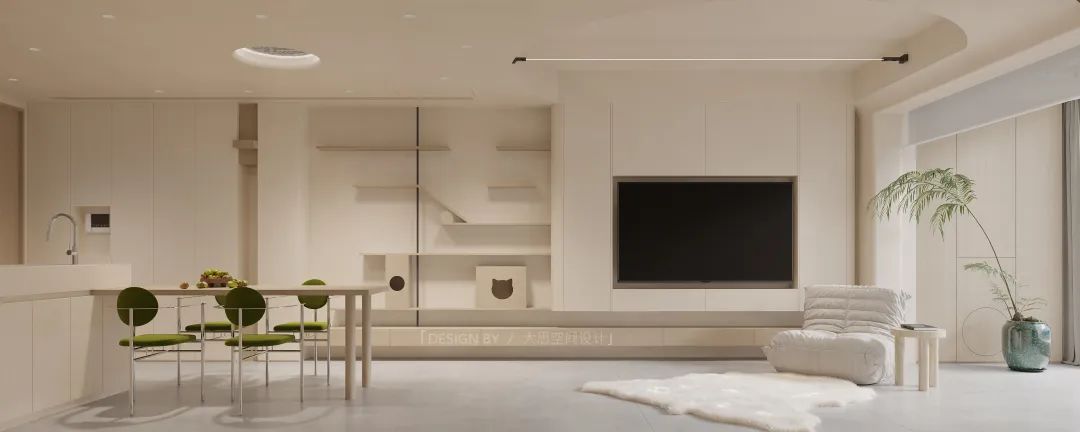 武汉远洋三人两猫的甜蜜住宅丨中国武汉丨大思-88