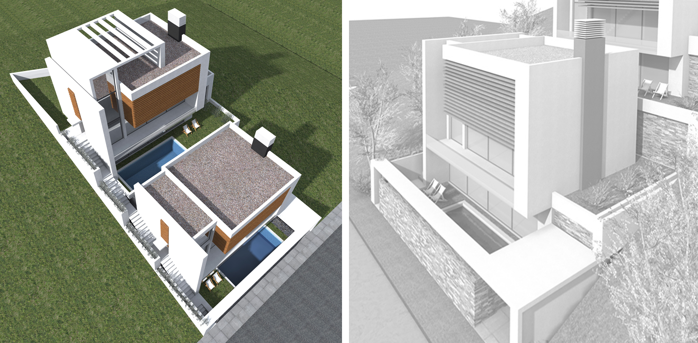 全景视野中的双宅设计-5