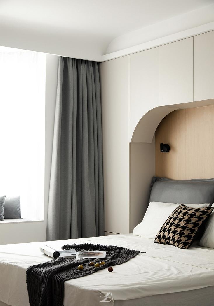 76 平方简约收纳之家丨十安空间设计-50