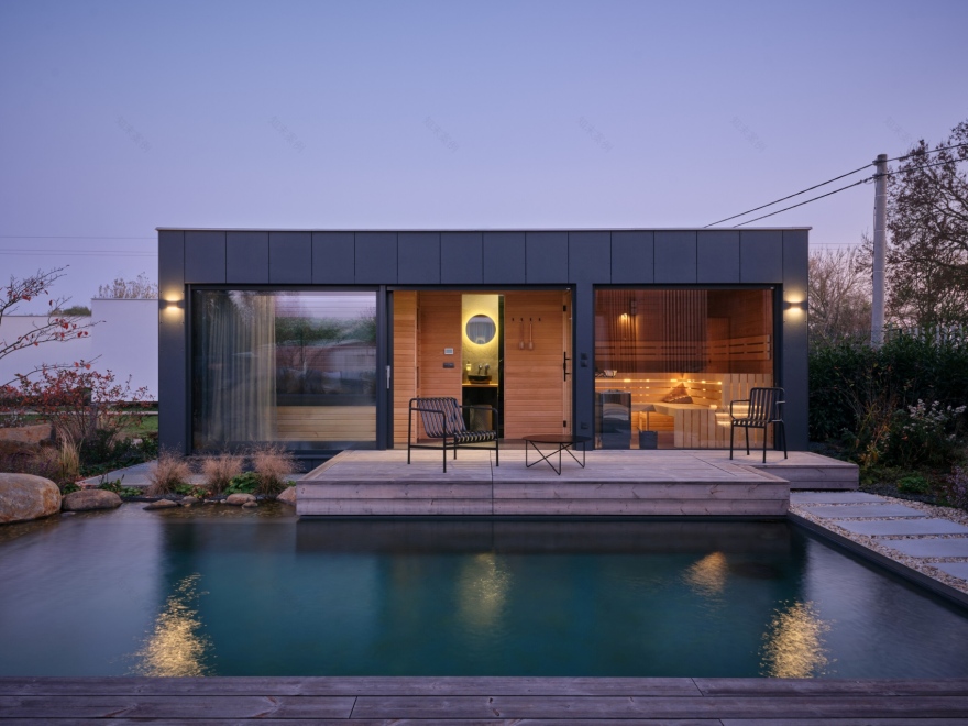 模块化建造的住宅及家庭办公室丨捷克-24