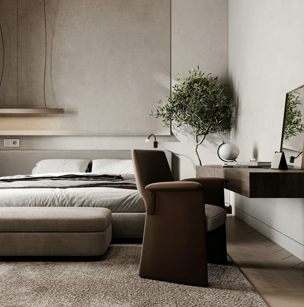 中性色系住宅设计 质感完美掌控，经典自然演绎-8