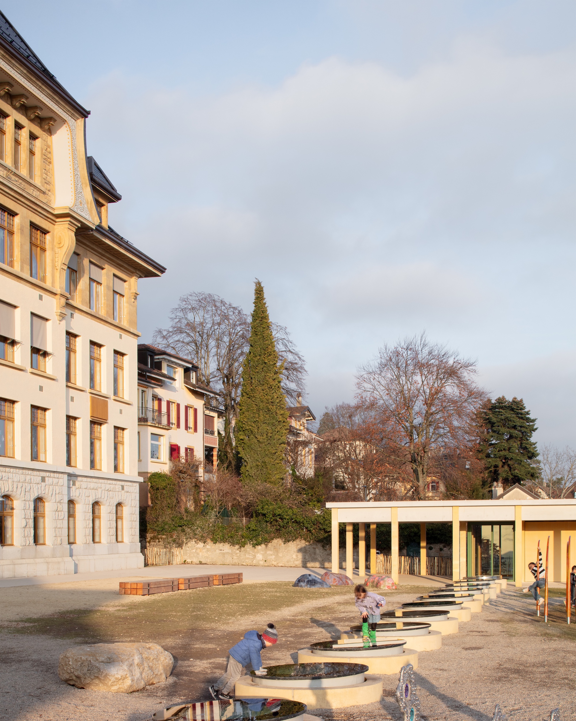 Collège des Parcs School Extension and two Sport Halls / Stoa architectes-35