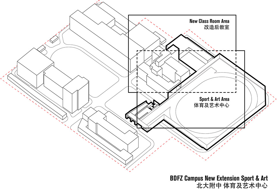 北京大学附属高中改造设计 / Crossboundaries-17