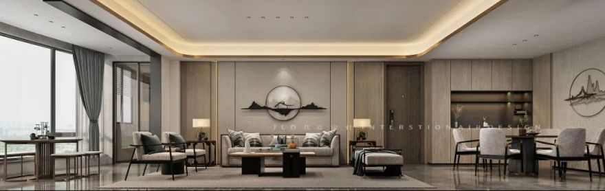 山水之色 · 福建漳州中式奢华卧室设计丨中国漳州丨JLD 设计-0