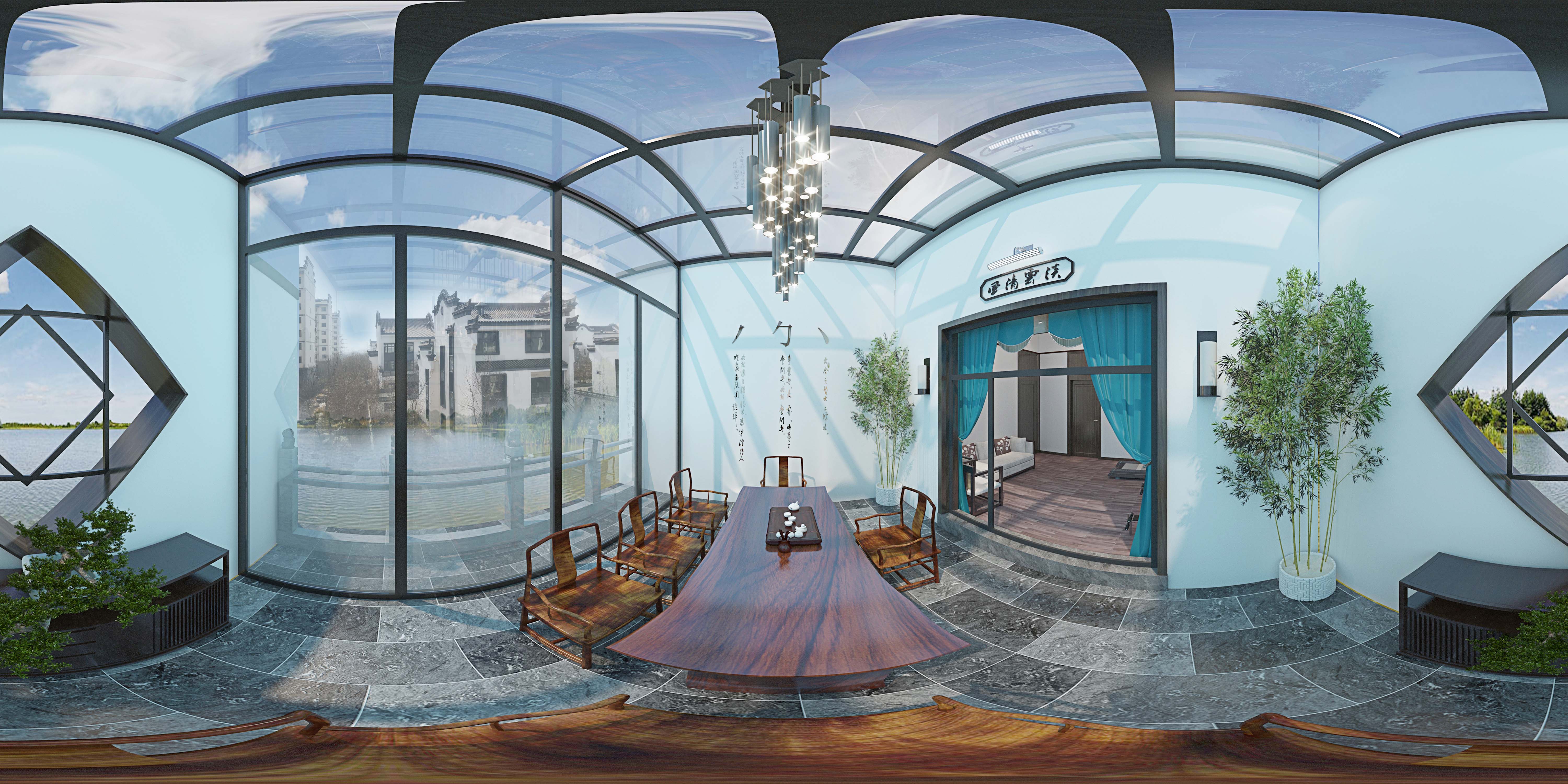 唐山唐新中式别墅 | 简约东方风格的魅力-16