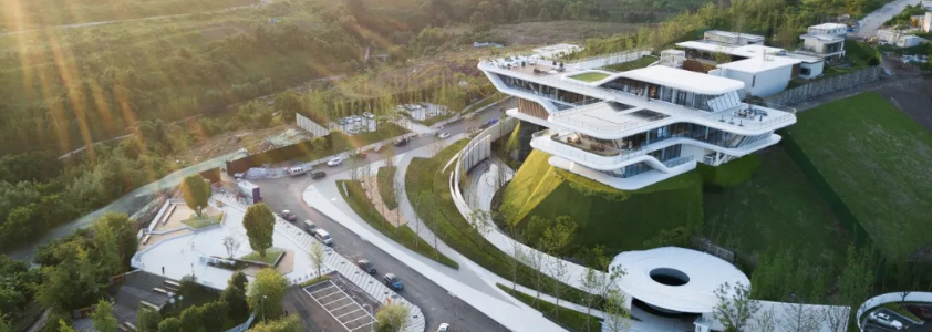 重庆阳光城悦江山 | 城市后现代泊崖艺术设计-49