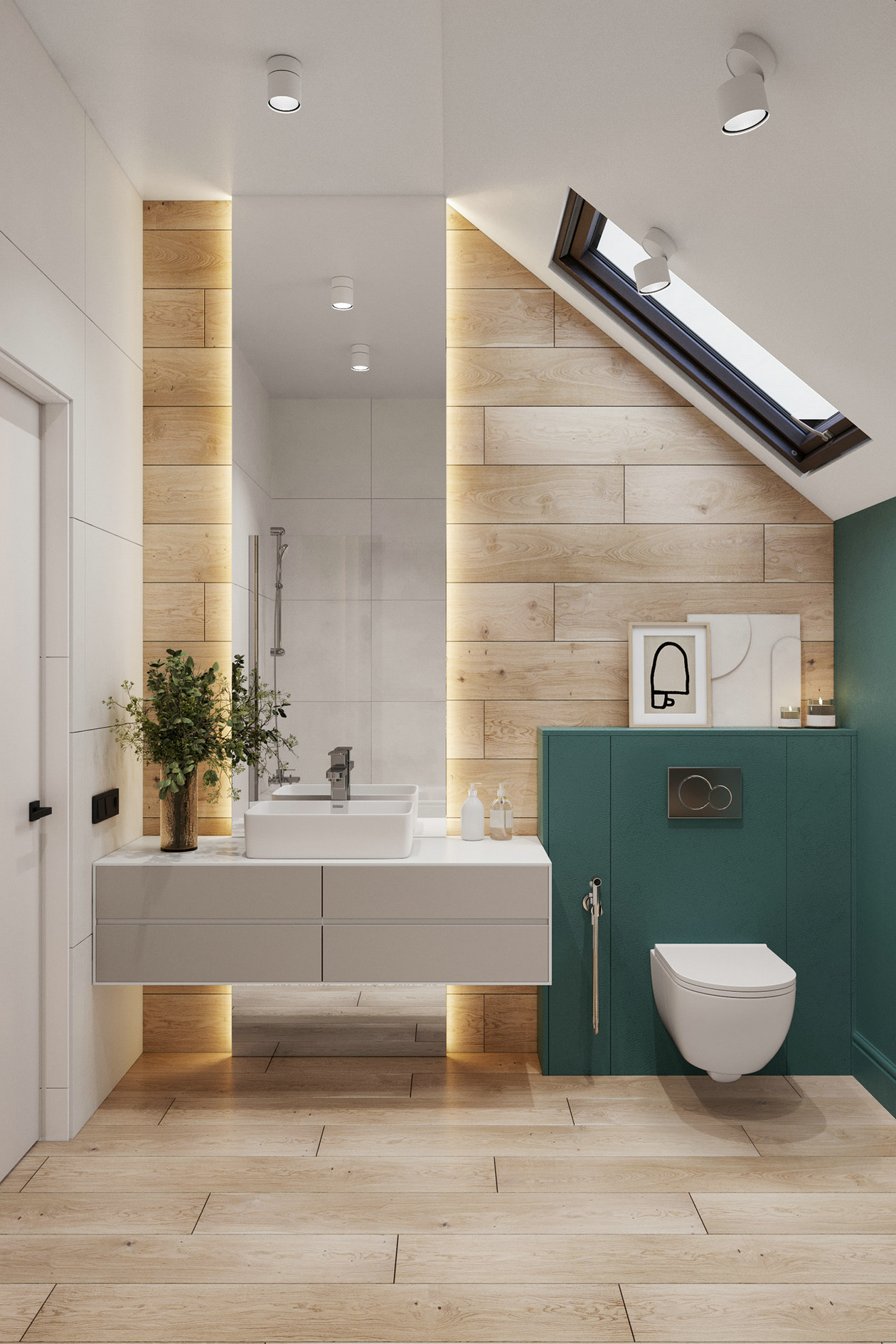 质朴简洁公寓设计-11