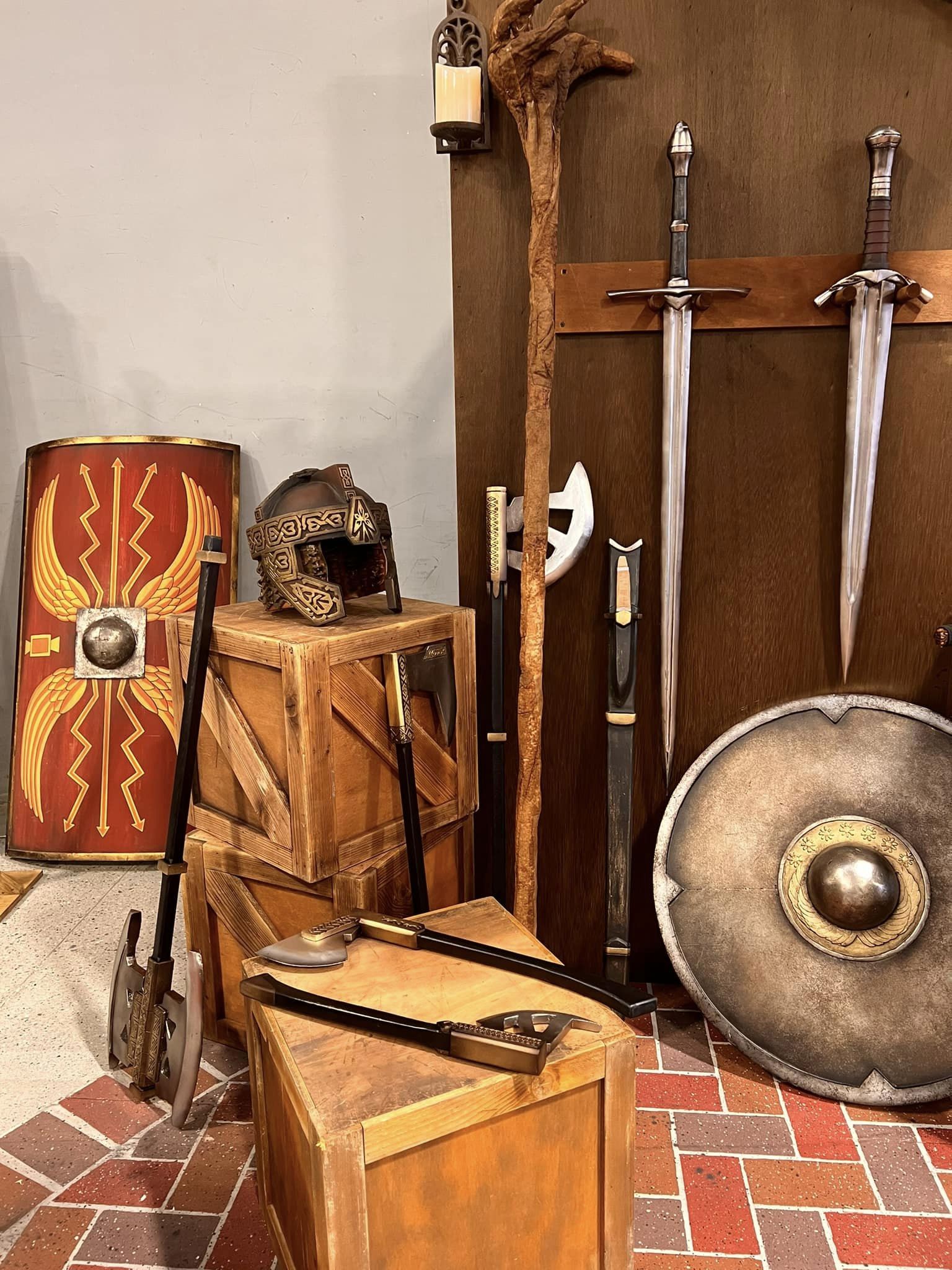 《魔戒现身:武器「剩」战》展场布景道具制作设计丨袁浩程团队-19