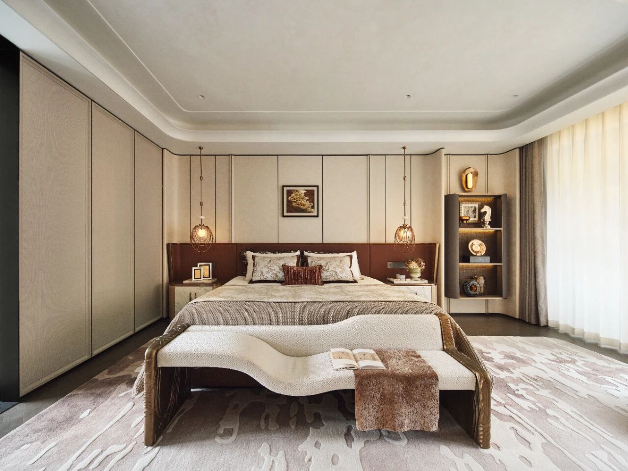 新作  ：演绎理想家的双面美学——金华滨江沁湖映月丨IF DESIGN 羽果设计-41