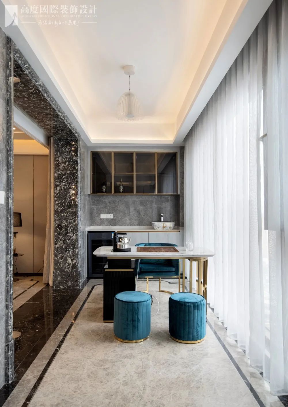 意式新奢华,华发中城荟 240㎡精致生活空间丨中国武汉丨高度国际装饰设计集团武汉公司-34