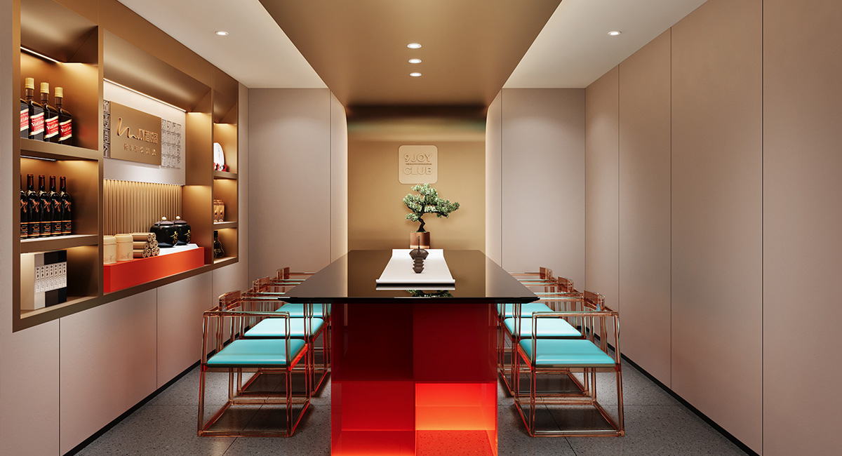 酒悦阁·酒类连锁品牌形象店丨中国安阳丨九一堂-37