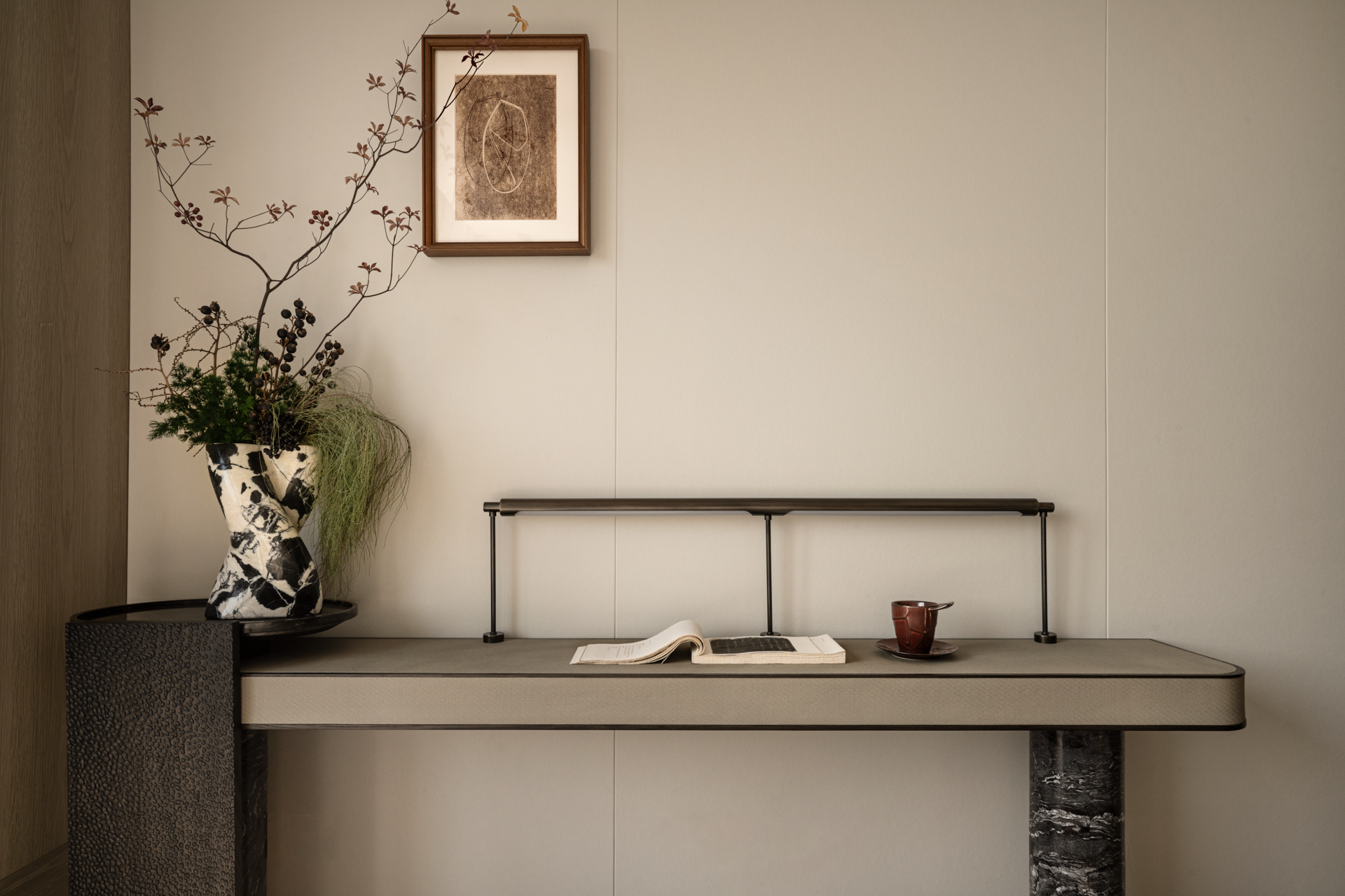 【IF DESIGN】新松弛主义丨杭州咏湖云庐中叠丨中国杭州丨软装IF DESIGN羽果设计-36