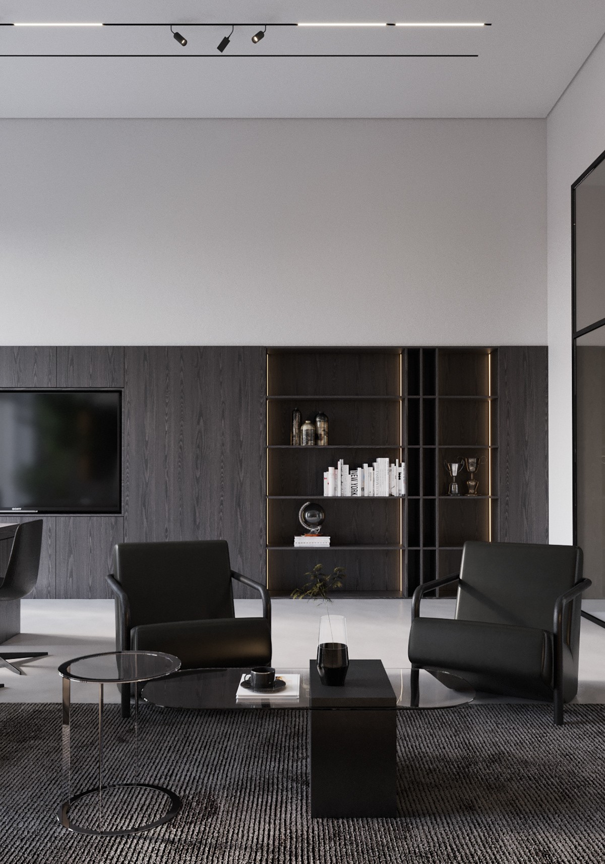 木质简约风办公空间设计-4