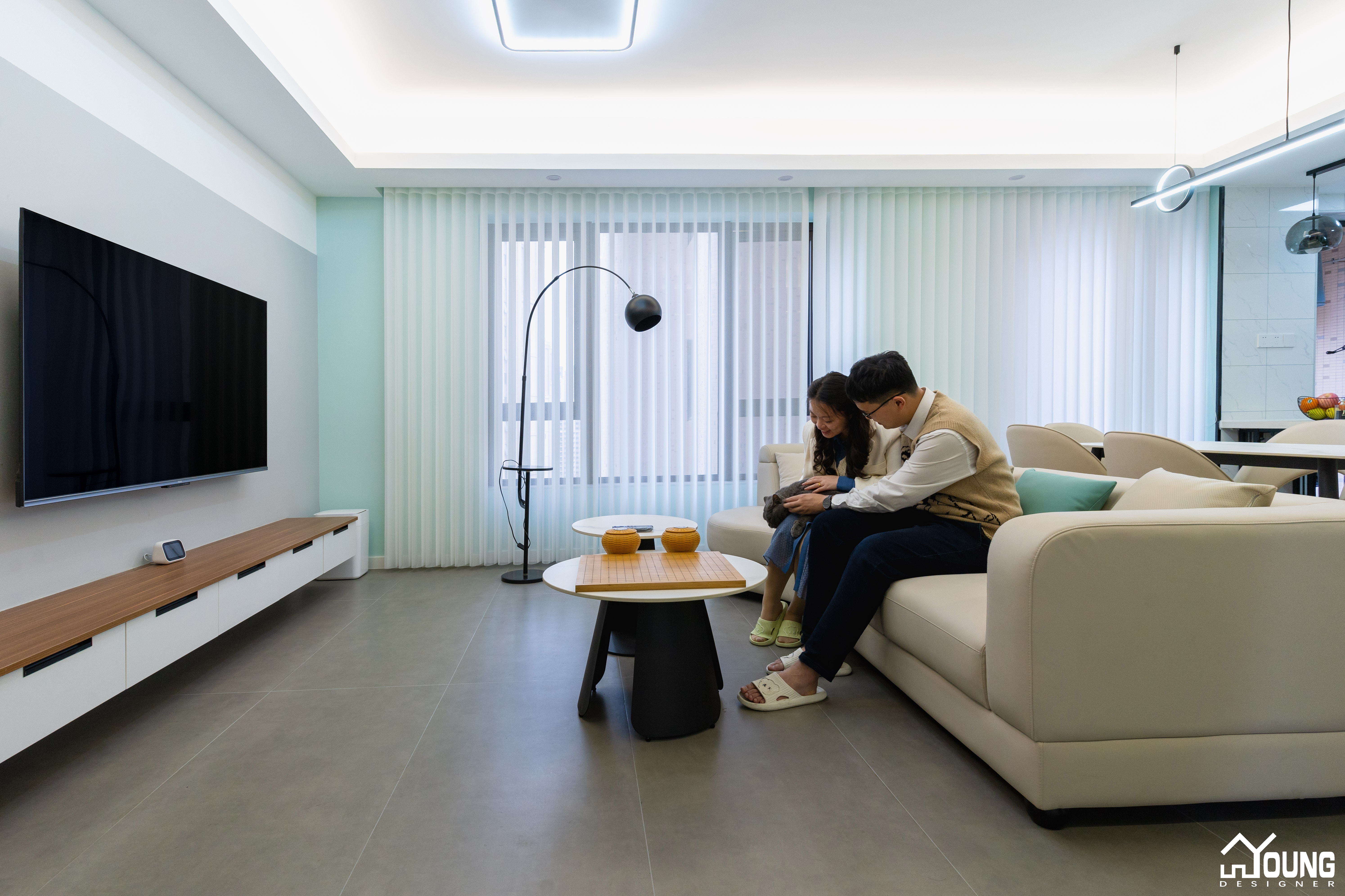 厦门角美中骏四季阳光三期 118㎡现代简约浪漫居所丨中国厦门丨YOUNG 室内设计工作室-22