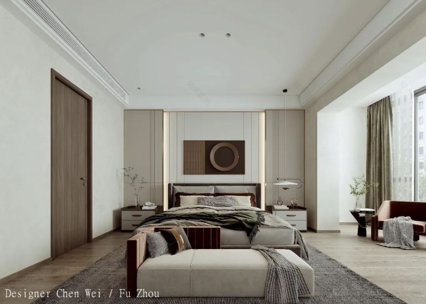 夏日轻奢,温馨宜居·国广一叶陈威的 220㎡福州之家丨中国福州-44