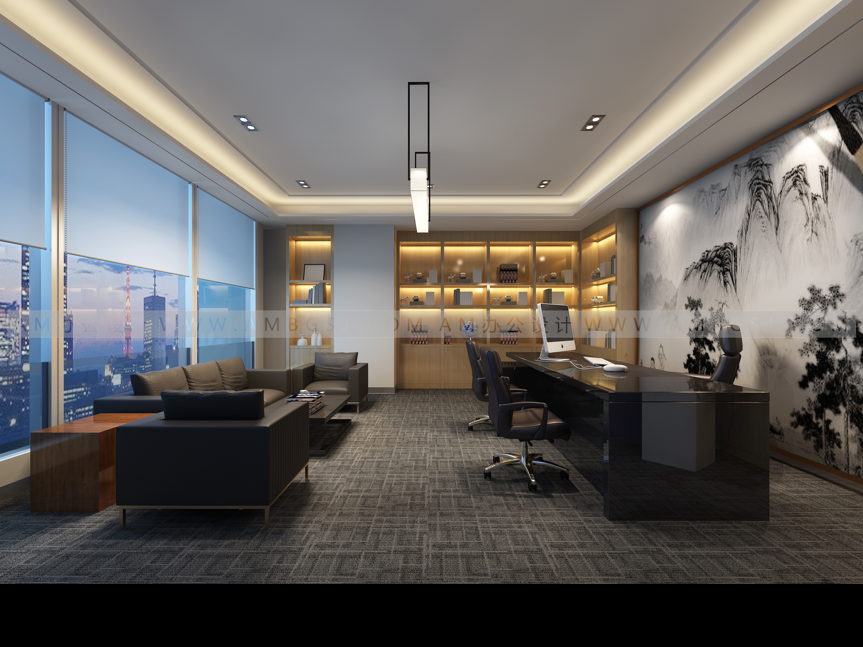 办公设计-英皇集团中心办公楼设计-AM设计-9