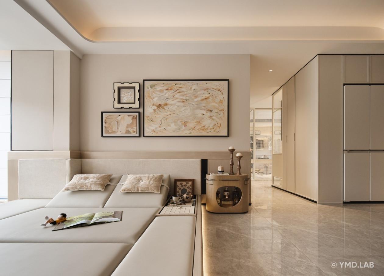 上海星耀翠湾89㎡样板间丨岳蒙设计-6