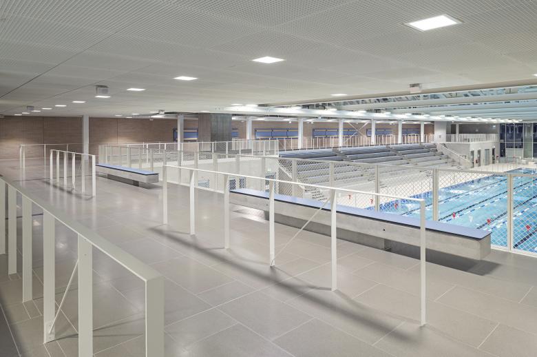 Sportbad NeckarPark 游泳馆丨德国斯图加特丨Niels Schubert Fotograf | BFF-15