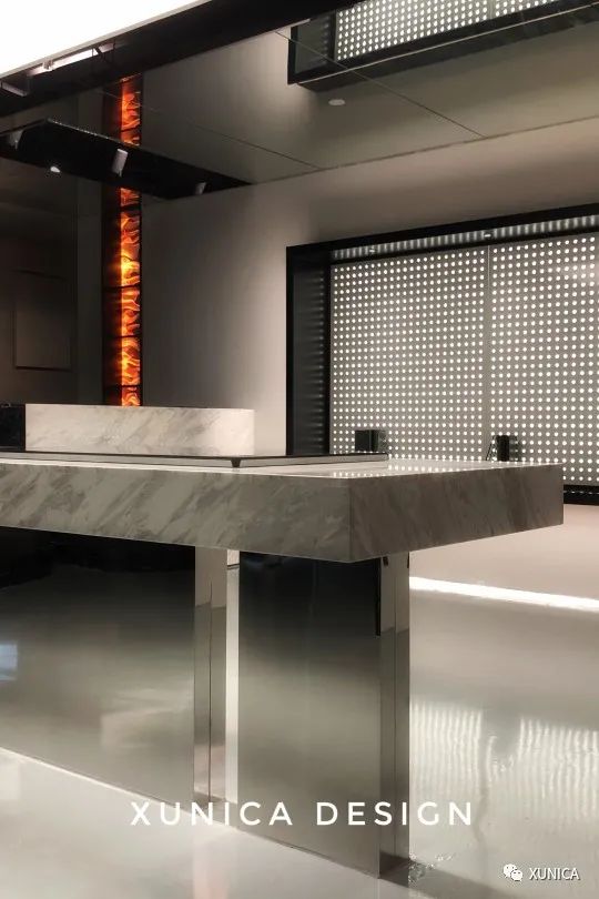 极简黑色魅力,XUNICA DESIGN 打造 HUECK 霍柯铝合金展厅-51