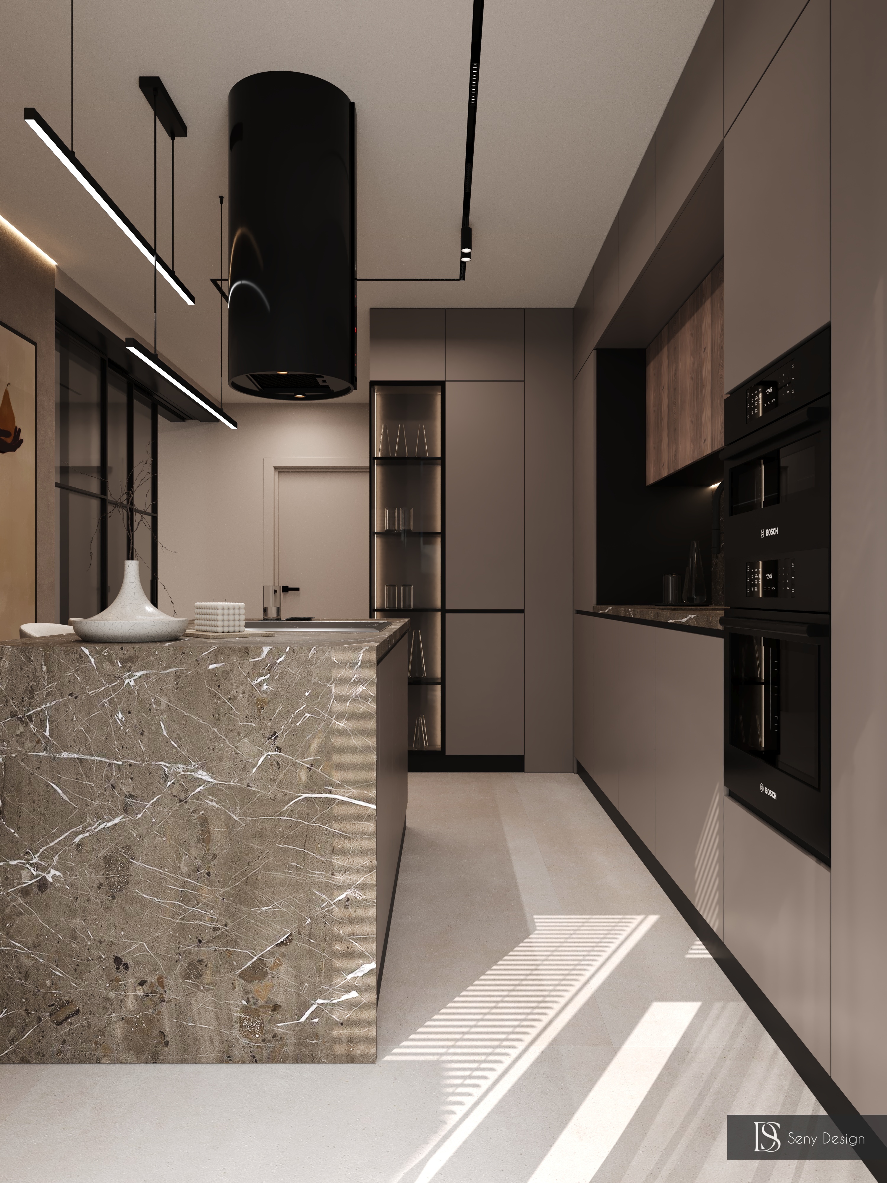 Modern Kitchen Interior — Bălți, Moldova-9