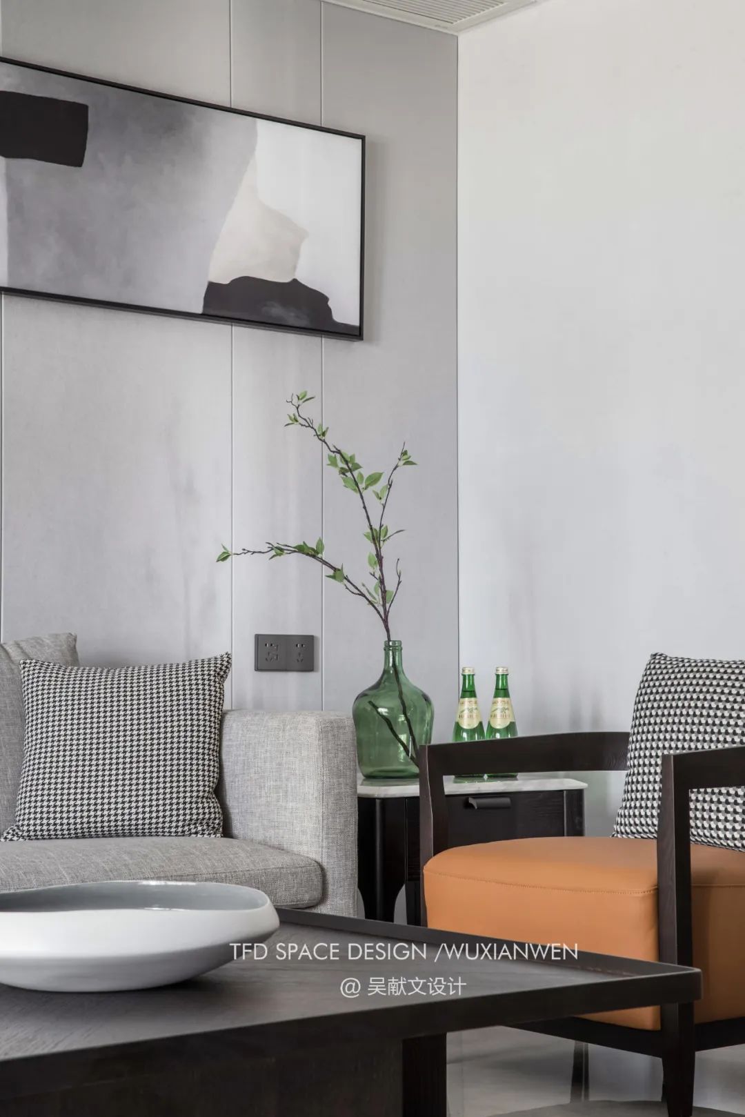 吴献文打造 220 平米现代理想家,感受生活质感-5