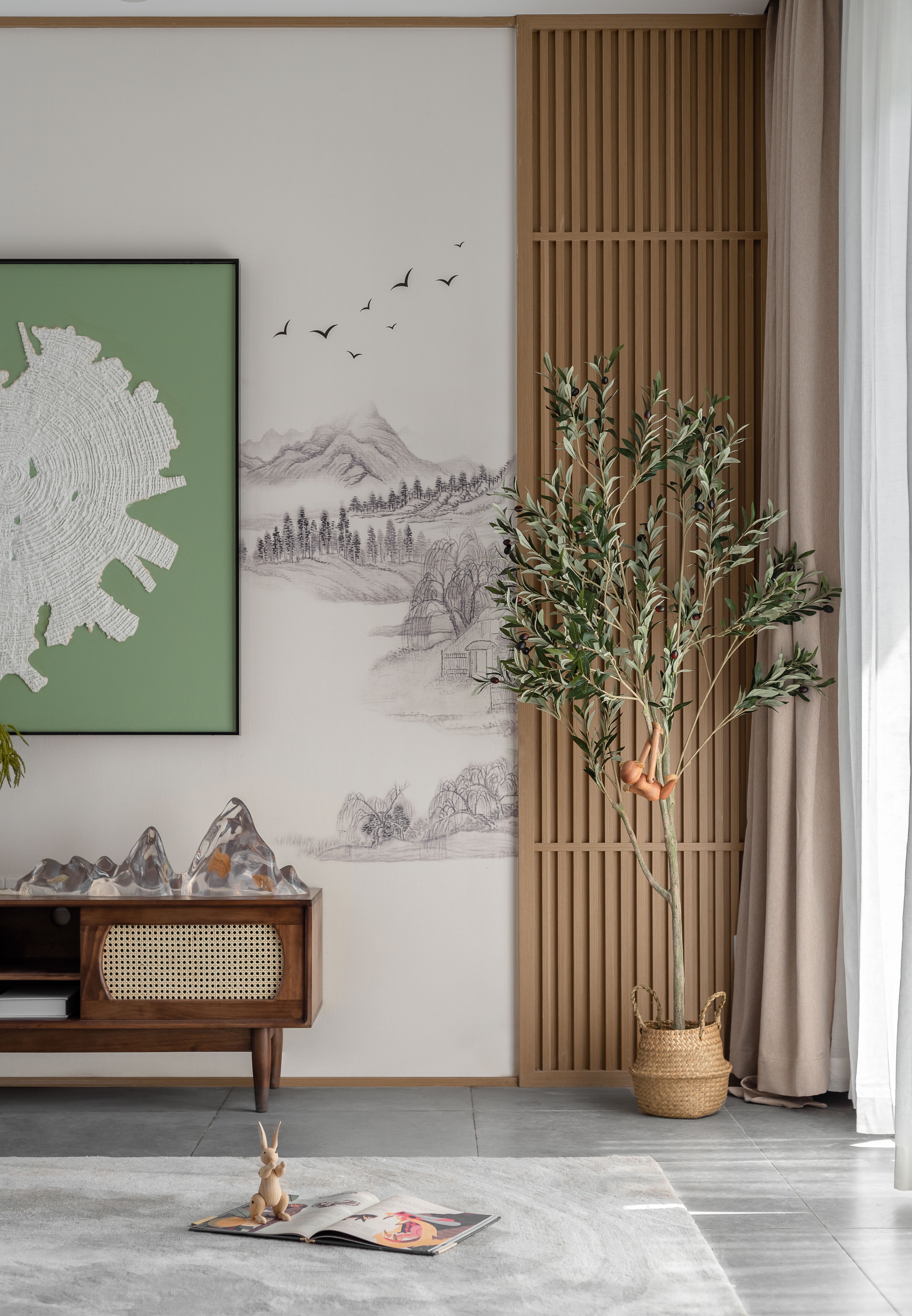 美纵设计｜融创四面山 运动小镇样板间 120-0