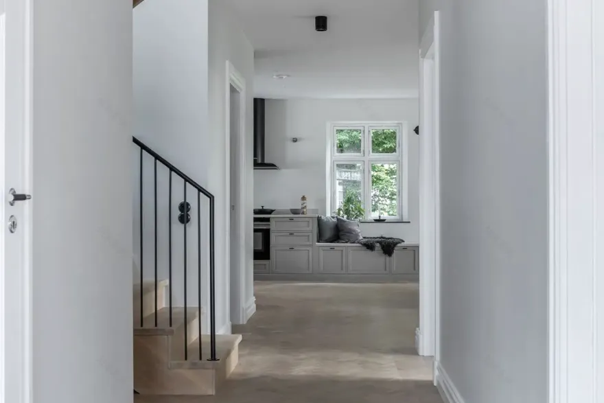 瑞典乡村的灰调现代 Scandinave 美宅-9