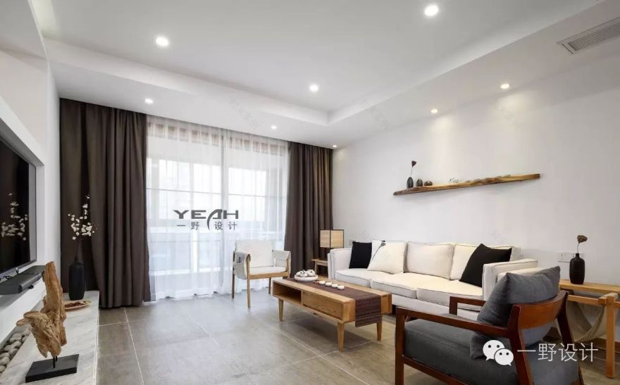 天鸿国际 140㎡禅意简约空间,品味质感生活-21