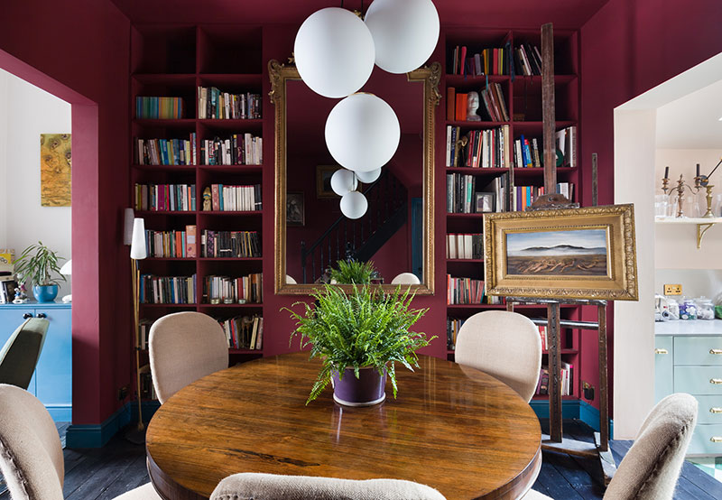 伦敦异彩纷呈的英式复古宅-5