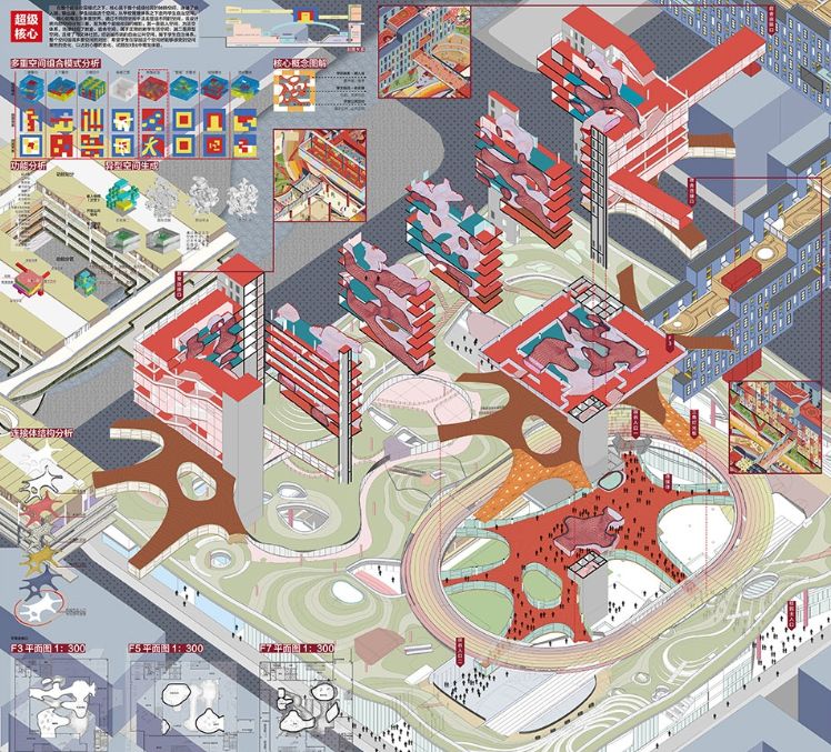 同济大学“超级校园” | 高容积率教育综合体的创新设计-1