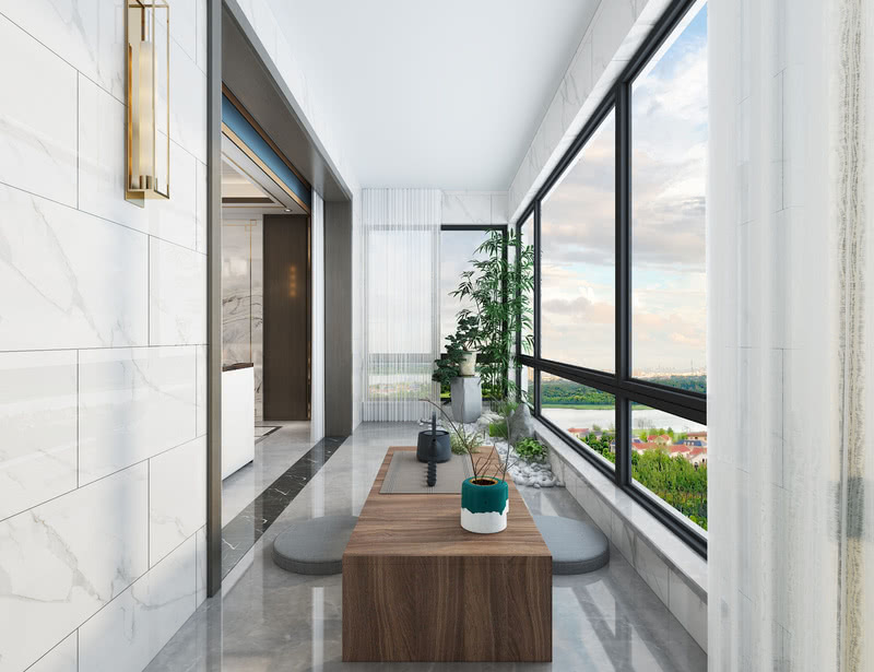 阜阳市绿城明月双清190平新中式大平层设计-21