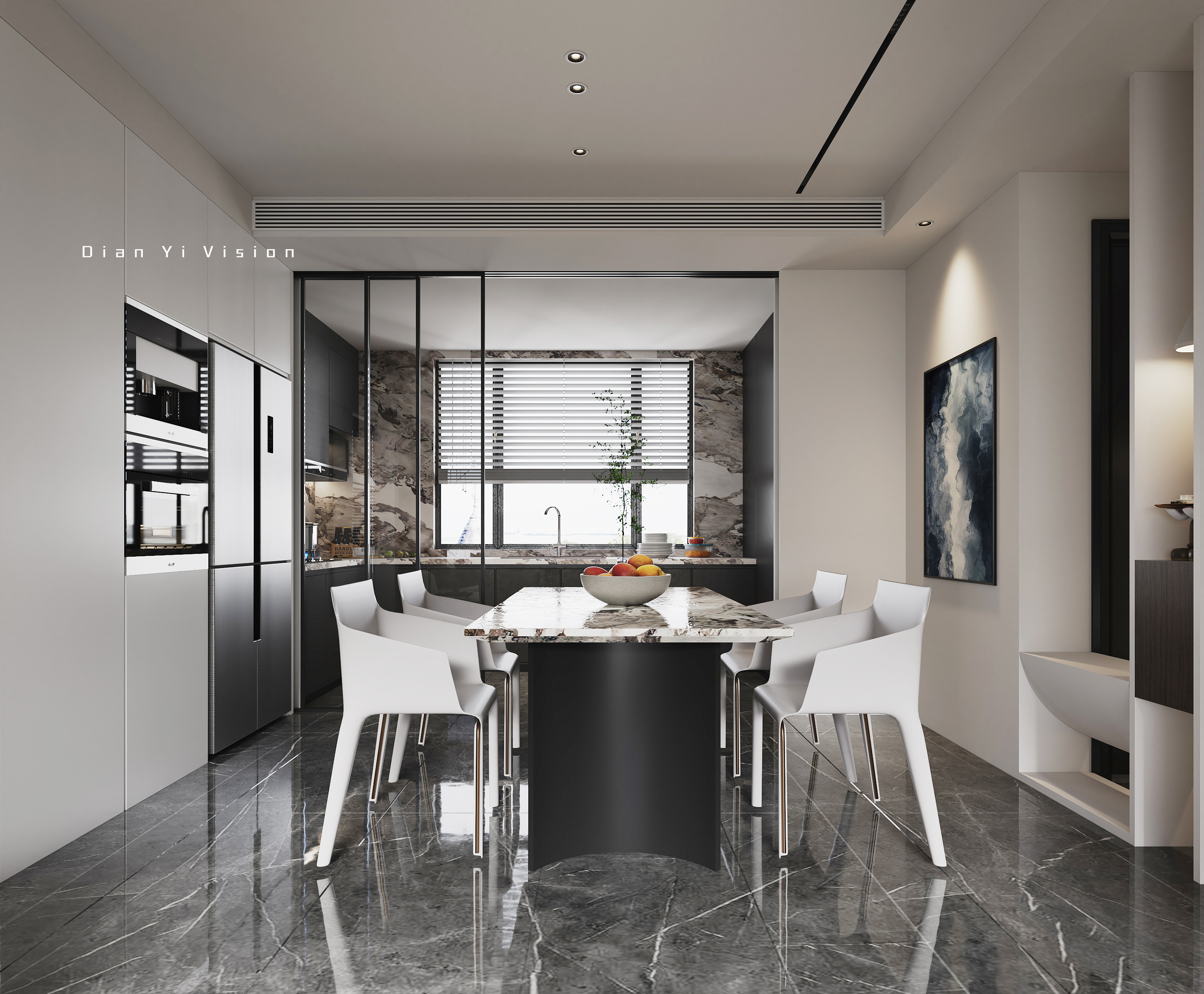 现代简约风平层设计-8