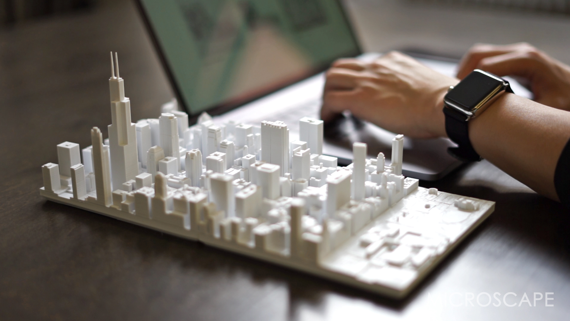 微缩城市景观 | 芝加哥 Downtown Collection-12