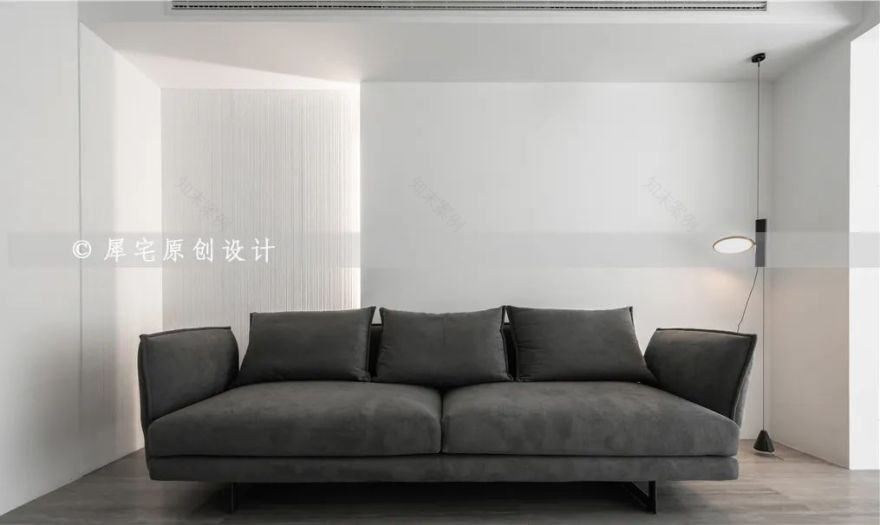 黑白极简光之居,孙姐家的大平层视野-58