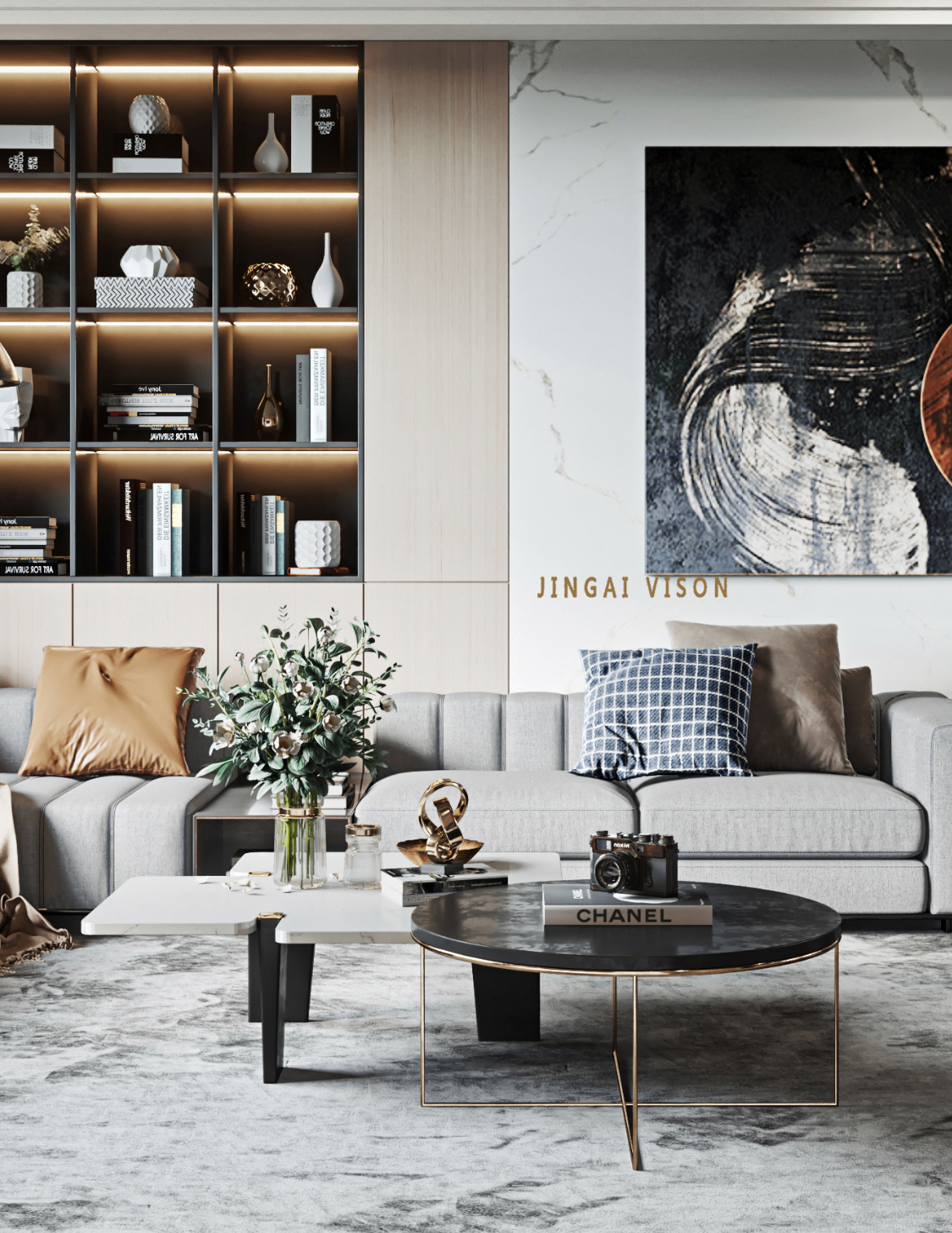 现代北欧风家居设计，简洁而温馨-8