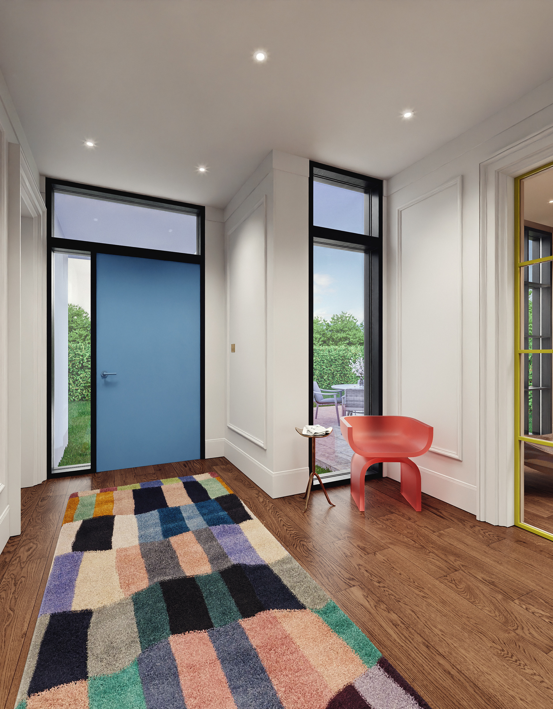 住宅室内装饰（注：这里interior常见理解为室内装饰、内部装修等意思，结合Residential House，这样翻译比较符合语境） 丨Canada丨Base A Studio-13